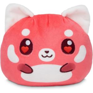 image:imageTeeTurtle Reversible Red Panda Valentines Day Present Plushie  4Inch TwoSided Flip Plush Toy with Embroidered Details  Cute Mini Collectible Plush for Kids Teens and Adults