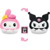 image:imageTeeturtle Reversible Sanrio Hello Kitty Plushie 4Inch Easter Egg TwoSided Flip Plush Toy with Embroidered Details  Cute Mini Collectible Plush for Kids Teens and AdultsClassic My Melody and Kuromi