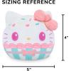 image:imageTeeturtle Reversible Sanrio Hello Kitty Plushie 4Inch Easter Egg TwoSided Flip Plush Toy with Embroidered Details  Cute Mini Collectible Plush for Kids Teens and AdultsHello Kitty Cupcake