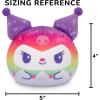 image:imageTeeturtle Reversible Sanrio Hello Kitty Plushie 4Inch Easter Egg TwoSided Flip Plush Toy with Embroidered Details  Cute Mini Collectible Plush for Kids Teens and AdultsRainbow Kuromi and My Melody