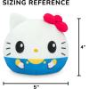 image:imageTeeturtle Reversible Sanrio Hello Kitty Plushie 4Inch Easter Egg TwoSided Flip Plush Toy with Embroidered Details  Cute Mini Collectible Plush for Kids Teens and AdultsClassic Hello Kitty and Cinnamoroll