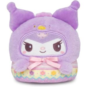 image:imageTeeturtle Reversible Sanrio Hello Kitty Plushie 4Inch Easter Egg TwoSided Flip Plush Toy with Embroidered Details  Cute Mini Collectible Plush for Kids Teens and AdultsEaster Egg  Kuromi
