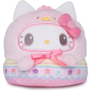 image:imageTeeturtle Reversible Sanrio Hello Kitty Plushie 4Inch Easter Egg TwoSided Flip Plush Toy with Embroidered Details  Cute Mini Collectible Plush for Kids Teens and AdultsEaster Egg  Hello Kitty