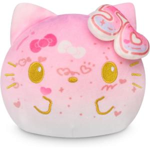 image:imageTeeturtle Reversible Sanrio Hello Kitty Plushie 4Inch Easter Egg TwoSided Flip Plush Toy with Embroidered Details  Cute Mini Collectible Plush for Kids Teens and AdultsPink Hello Kitty Anniversary