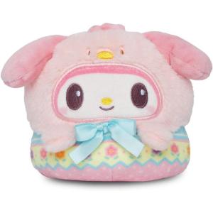 image:imageTeeturtle Reversible Sanrio Hello Kitty Plushie 4Inch Easter Egg TwoSided Flip Plush Toy with Embroidered Details  Cute Mini Collectible Plush for Kids Teens and AdultsEaster Egg  My Melody