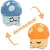 image:imageTeeTurtle The Original Reversible Mushroom Plushie Patented Design Sensory Fidget Toy for Stress Relief Happy  Worried Orange  Blue Show Your Mood Without Saying a WordBlue  Orange