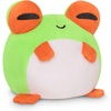 image:imageTeeTurtle Reversible Frog Plushie 4Inch Strawberry TwoSided Flip Plush Toy with Embroidered Details  Cute Mini Collectible Plush for Kids Teens and AdultsTree Frog