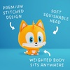 image:imageTeeTurtle Shadow the Hedgehog 5 Sonic the Hedgehog Cloudheads Plushie  Cute Weighted Soft Stuffed Officially Licensed Sega Stuffed AnimalTails