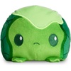 image:imageTeeTurtle Teenage Mutant Ninja Turtles Leonardo  Ooze Baby Turtle Reversible Plushie 4inch Flip Plush Toy with Embroidered Details  Cute Mini Collectible Plush for Kids Teens and Adults