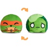 image:imageTeeTurtle Teenage Mutant Ninja Turtles Michelangelo  Ooze Baby Turtle Reversible Plushie 4inch Flip Plush Toy with Embroidered Details  Cute Mini Collectible Plush for Kids Teens and Adults