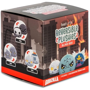 image:imageTeeTurtle Godzilla 3 Reversible Plushie Blind Box  Cute Kawaii Soft Mystery Stuffed Animal  Set of 6Set of 6